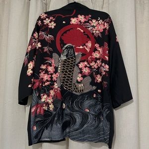 Muzicun Kimono Vintage Japanese Robe
